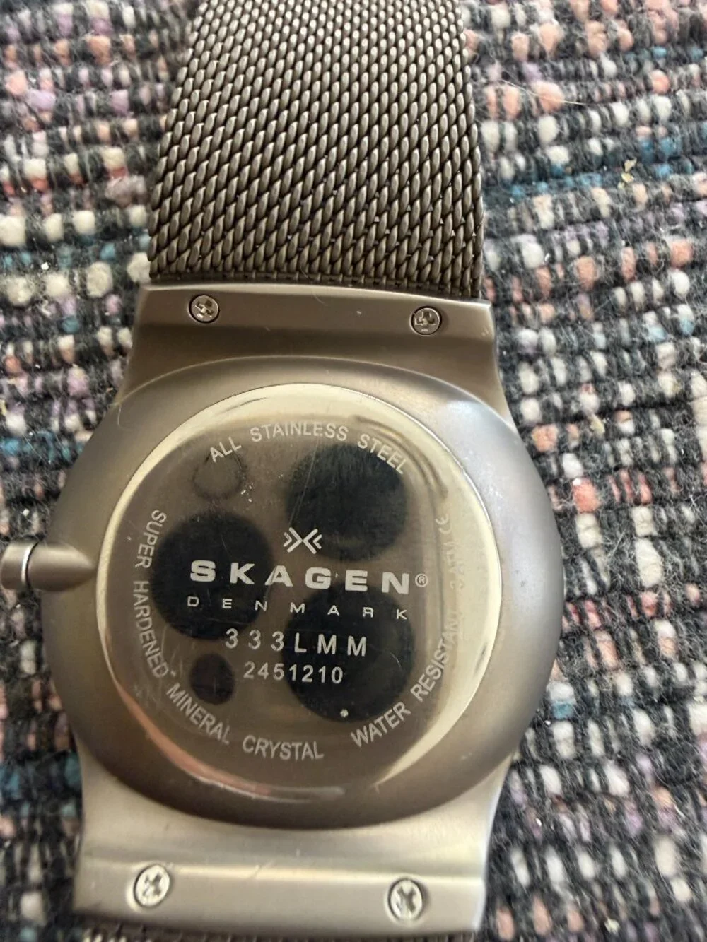 Discontinued Matthies Titanium series Skagen Watch, 333LMM
